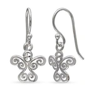 SILVERWORKS Angel Drop Earrings